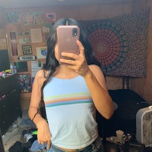 Rainbow top